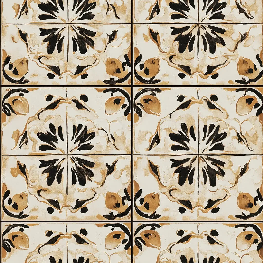 Siena Sunburst Artisan Tile - WallCreatives
