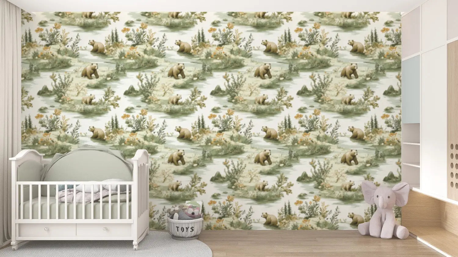 Gentle Bear's Woodland Wander WallCreatives