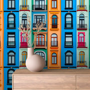 Portals to a Colorful City - WallCreatives