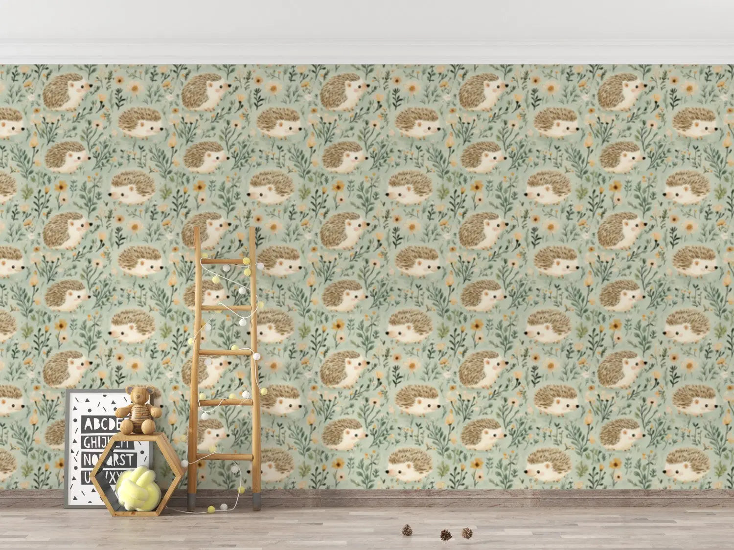 Hedgehog's Meadow Whimsy WallCreatives