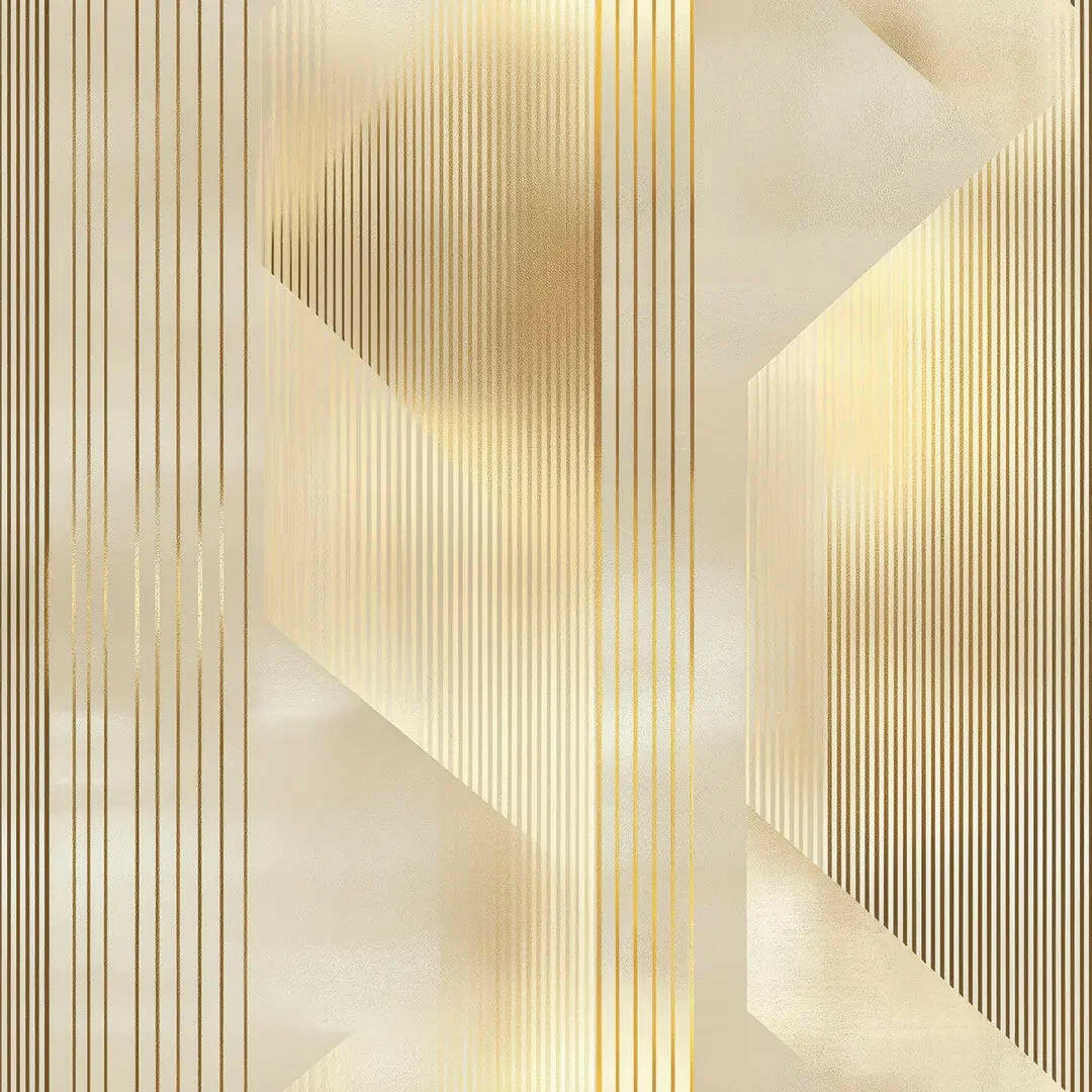 Elysian Gold Geometric - WallCreatives