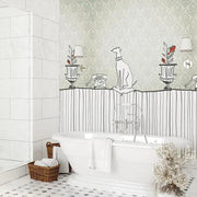 Sur la Table Mint Wallpaper Vladila