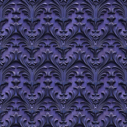 Velvet Nightshade Acanthus - WallCreatives
