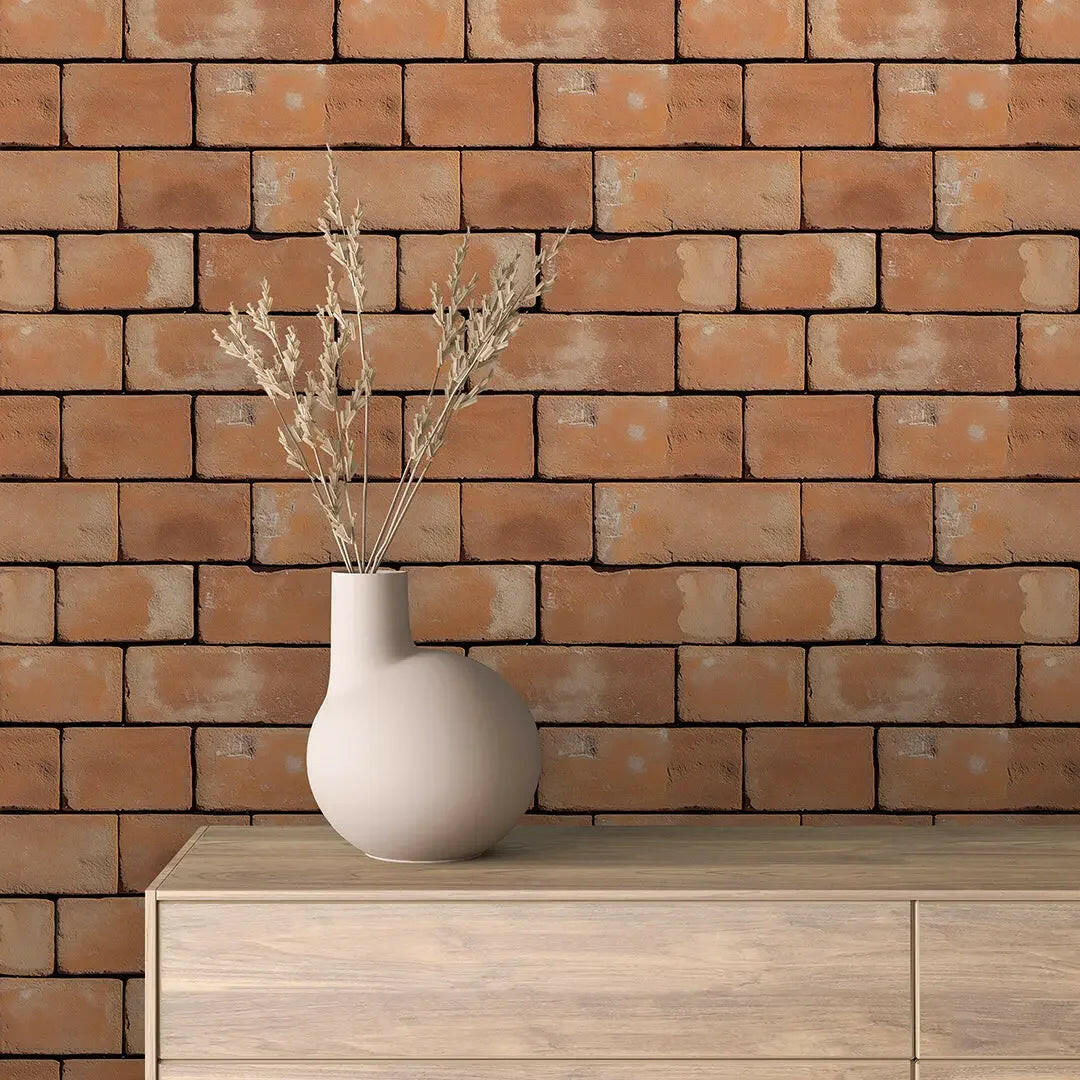 Urban Loft Terracotta Brick - WallCreatives
