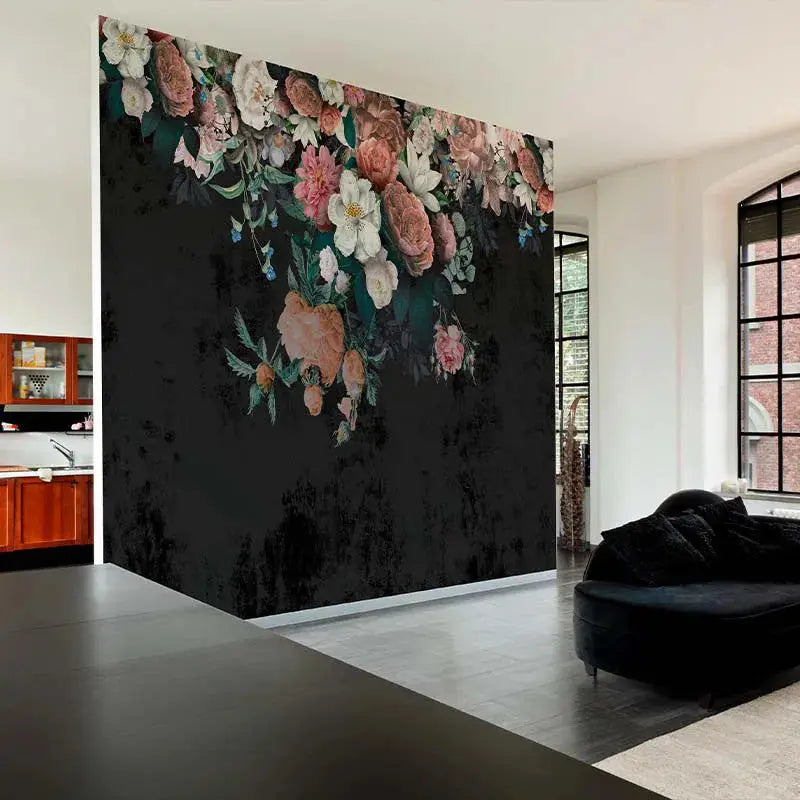 Painterly Roses Wallpaper Vladila