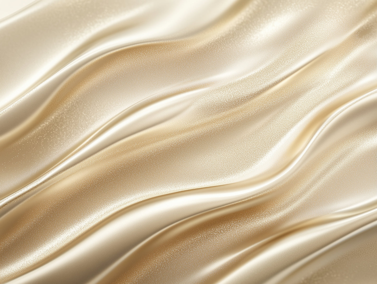 whispering gold satin waves