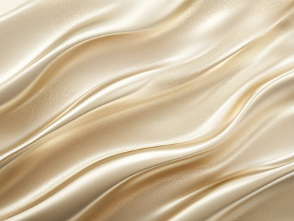 Whispering Gold Satin Waves