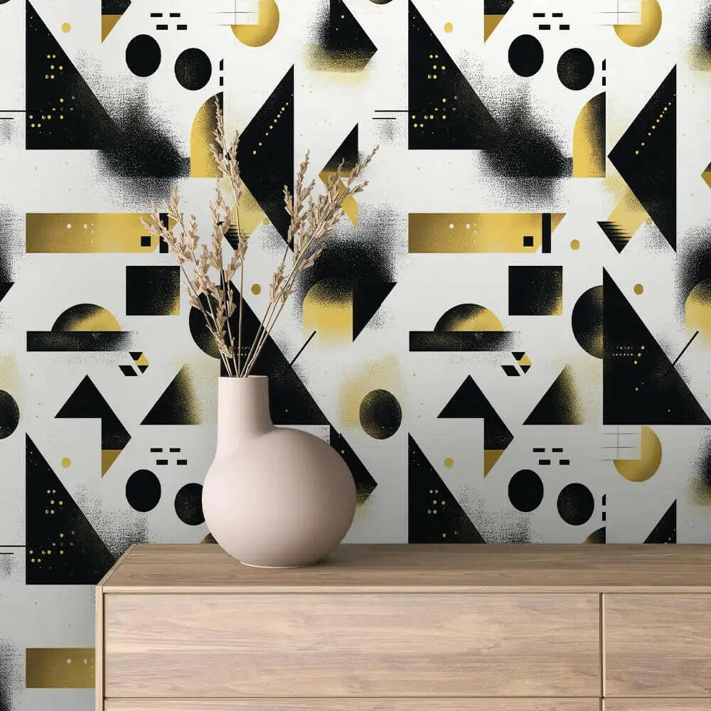 Midnight Gold Construct - WallCreatives