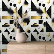 Midnight Gold Construct - WallCreatives