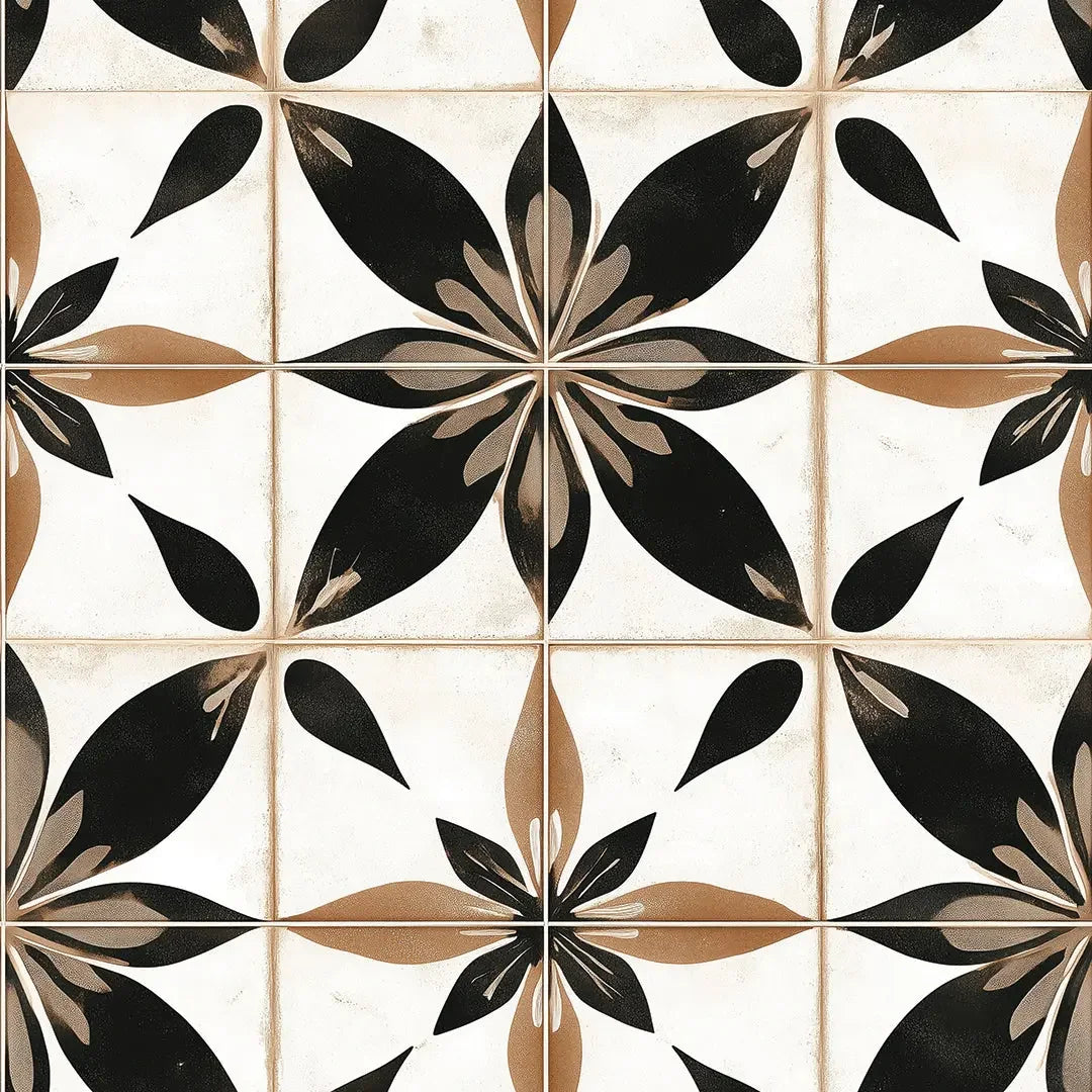 Terra Noir Bloom - WallCreatives