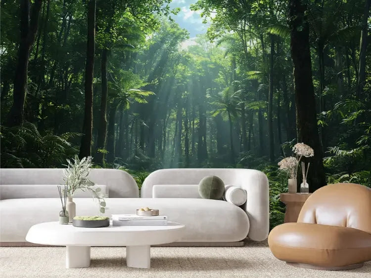 sun-kissed rainforest escape - wallcreatives