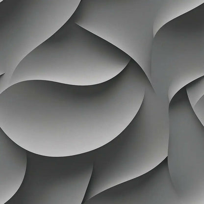 Echoing Curves Monochrome Wallpaper - WallCreatives