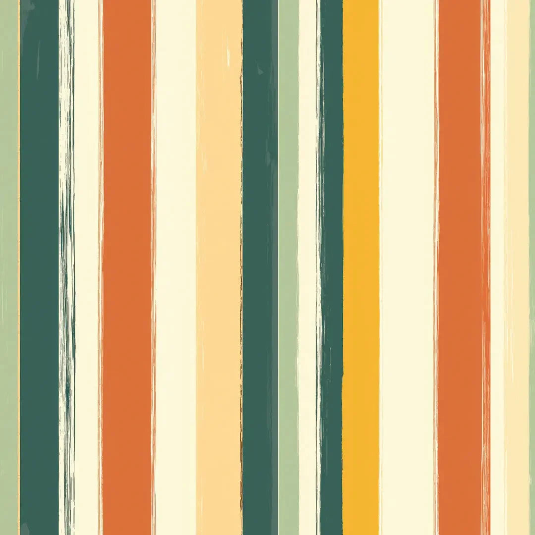 Sunset Canyon Stripe - WallCreatives