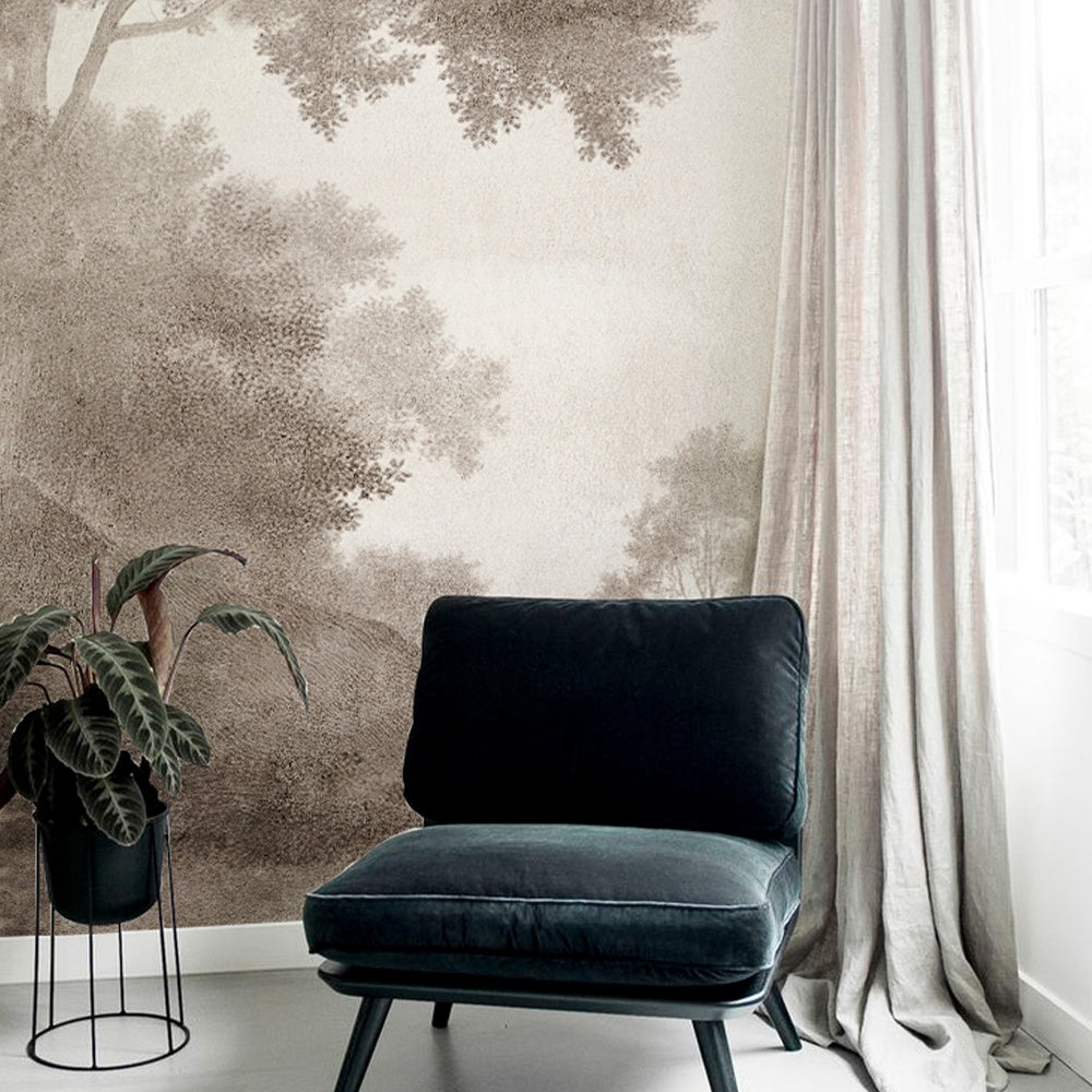 Tapet Celestial Breath cream WallCreatives