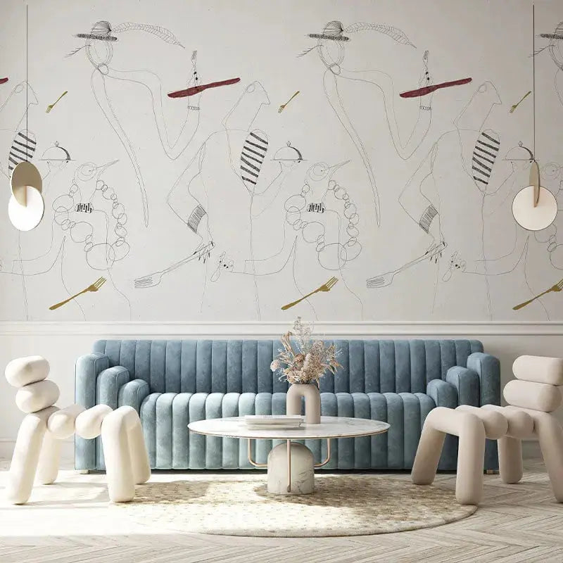 Bistrot Wallpaper Vladila