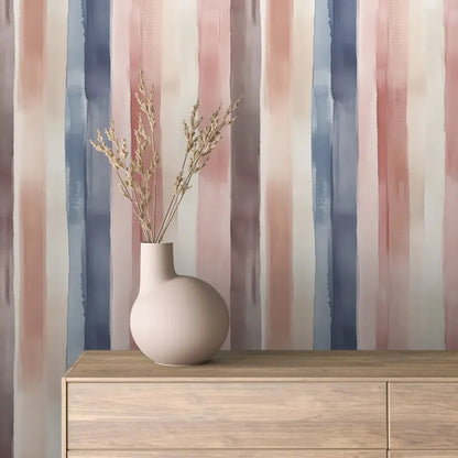 Serene Morning Brushstrokes - WallCreatives