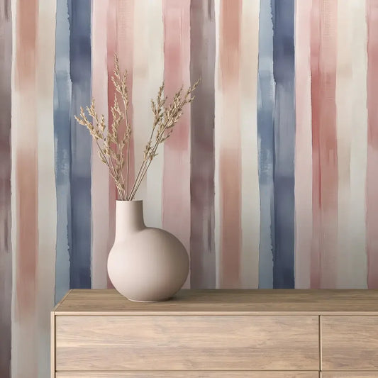 Serene Morning Brushstrokes - WallCreatives