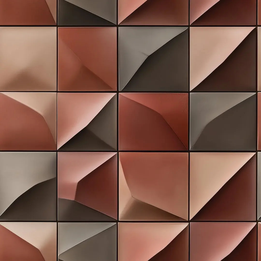 Architectural Clay Folds - WallCreatives