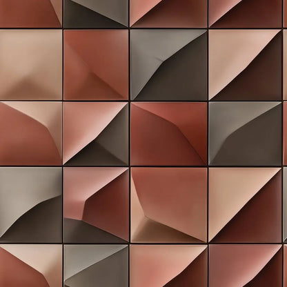 Architectural Clay Folds - WallCreatives