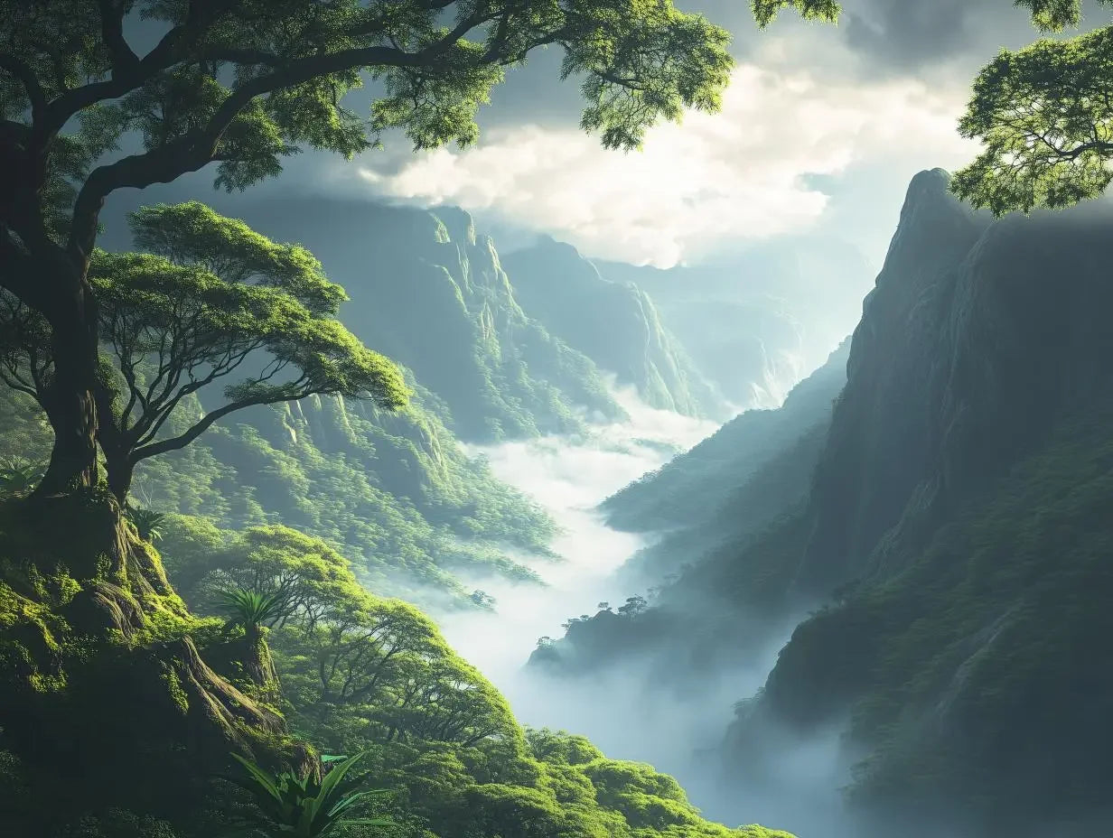 whispering peaks sanctuary - wallcreatives