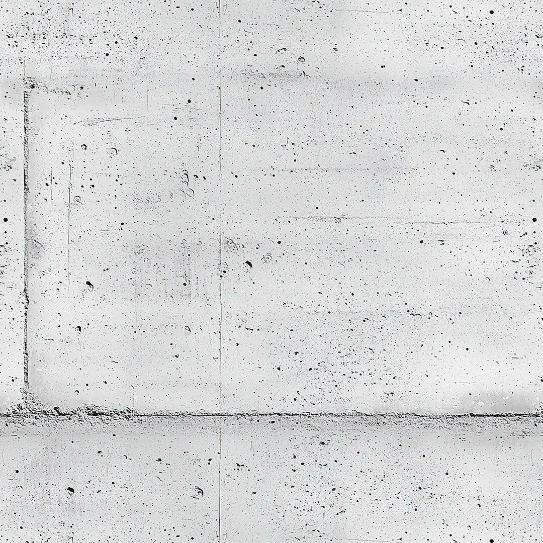 Exposed Concrete Panel Wallpaper - WallCreatives