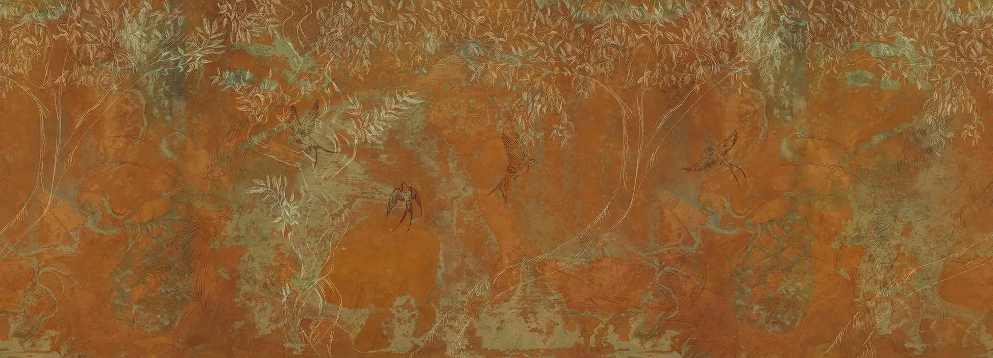 Coppery Aura Wallpaper Vladila