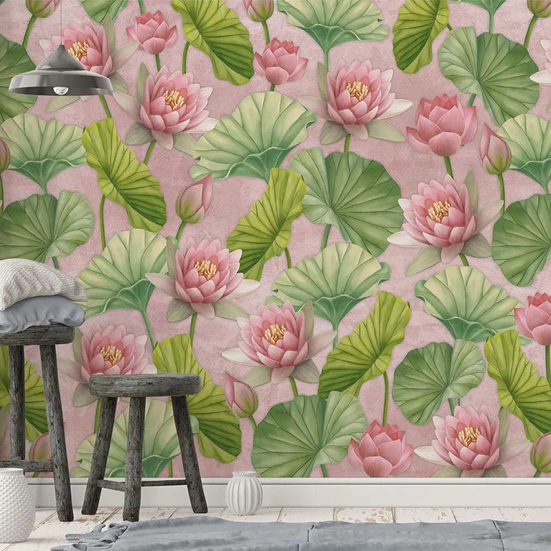 The Pond (pink) Wallpaper Vladila