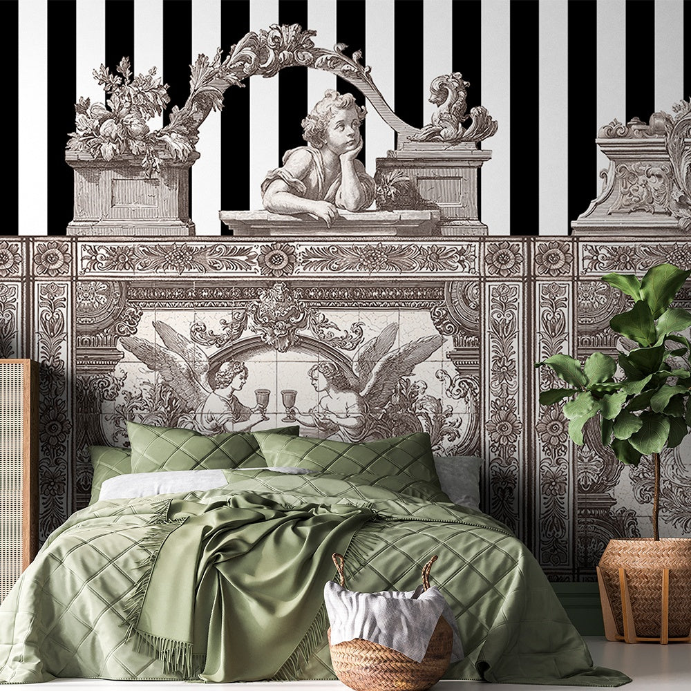 Tapet Opulent Friezes cream WallCreatives