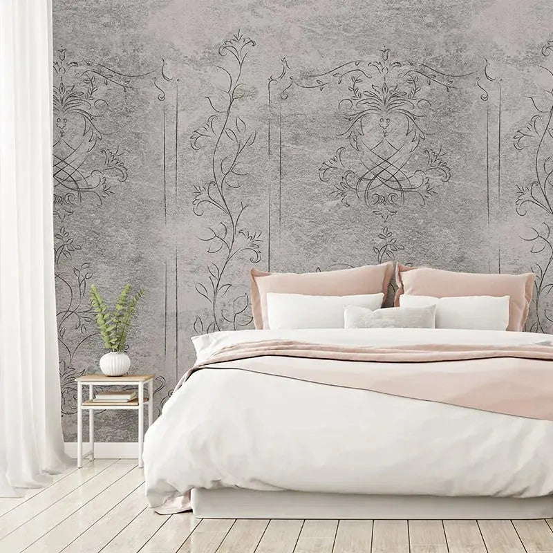 Boucler Stucco Light Wallpaper Vladila