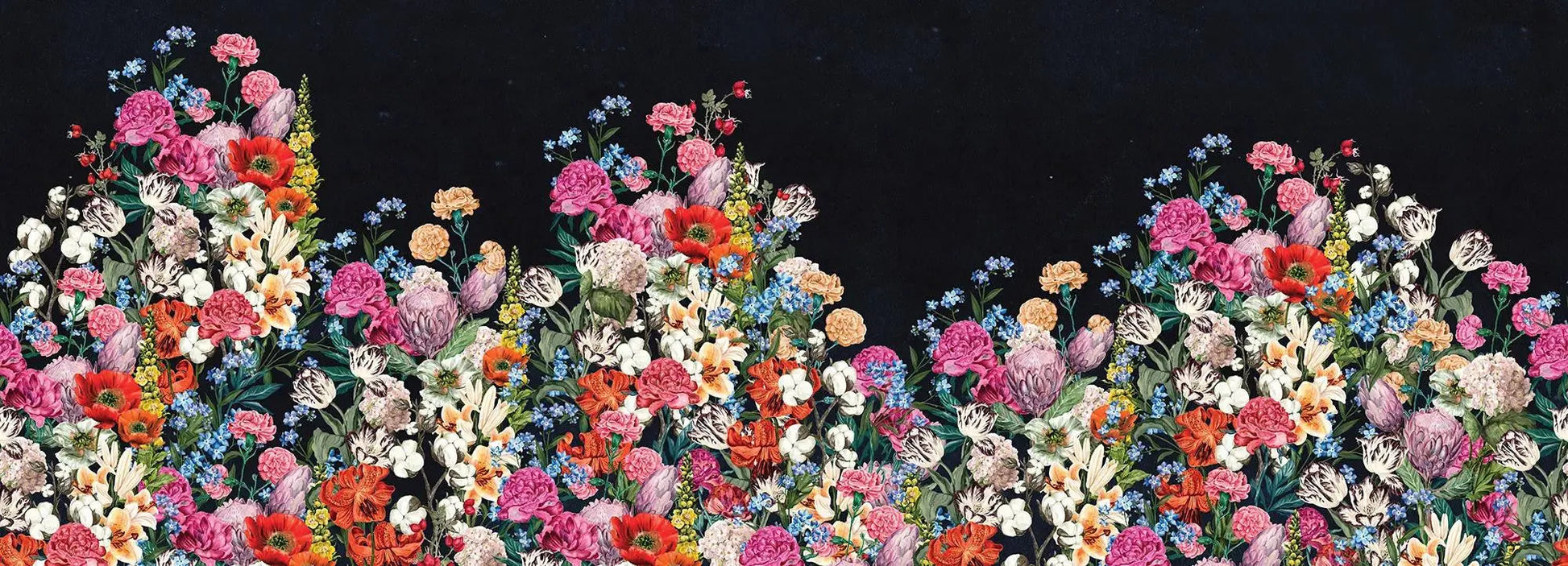 Spring Mural (Dark) Wallpaper Vladila