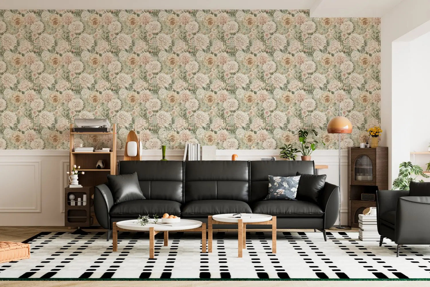 Heirloom Blush Garden Tapestry WallCreatives