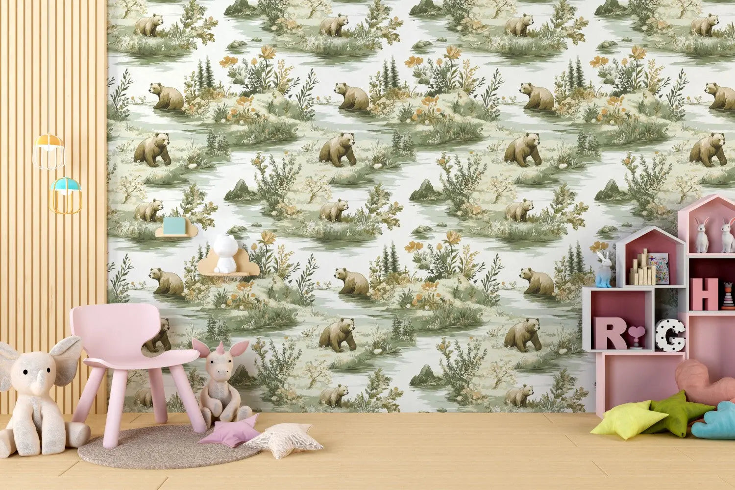 Gentle Bear's Woodland Wander WallCreatives