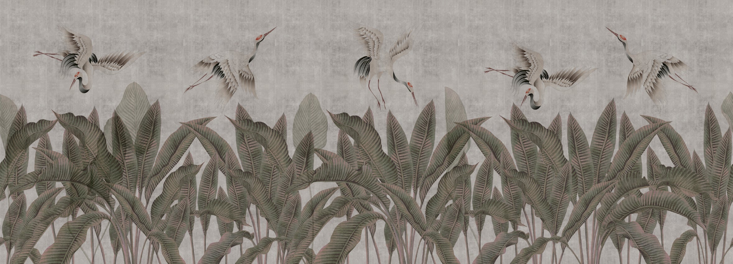 Wild Cranes Wallpaper Vladila