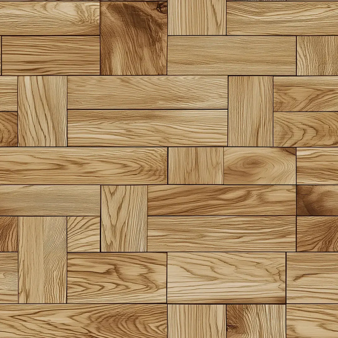 Artisan Wood Block Harmony - WallCreatives