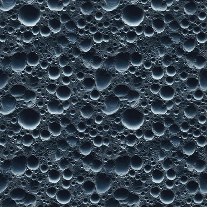 Celestial Cratered Moonscape - WallCreatives