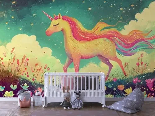 Celestial Unicorn Dreamscape - WallCreatives