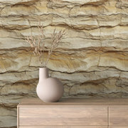 Sun-Kissed Canyon Wall - WallCreatives