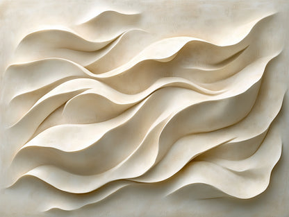 Whispering Sand Waves Mural