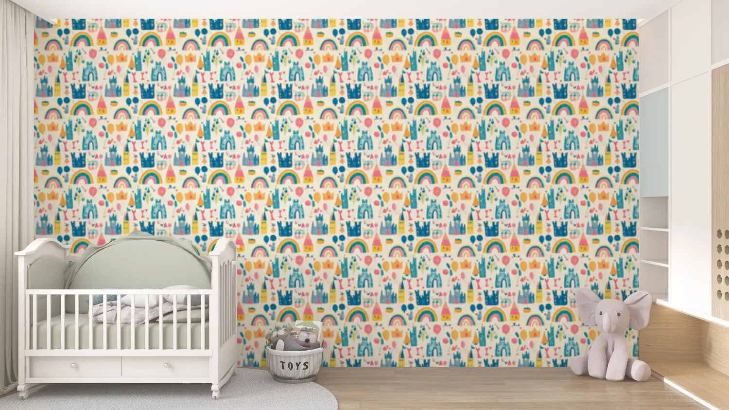 Playful Kingdom of Dreams WallCreatives