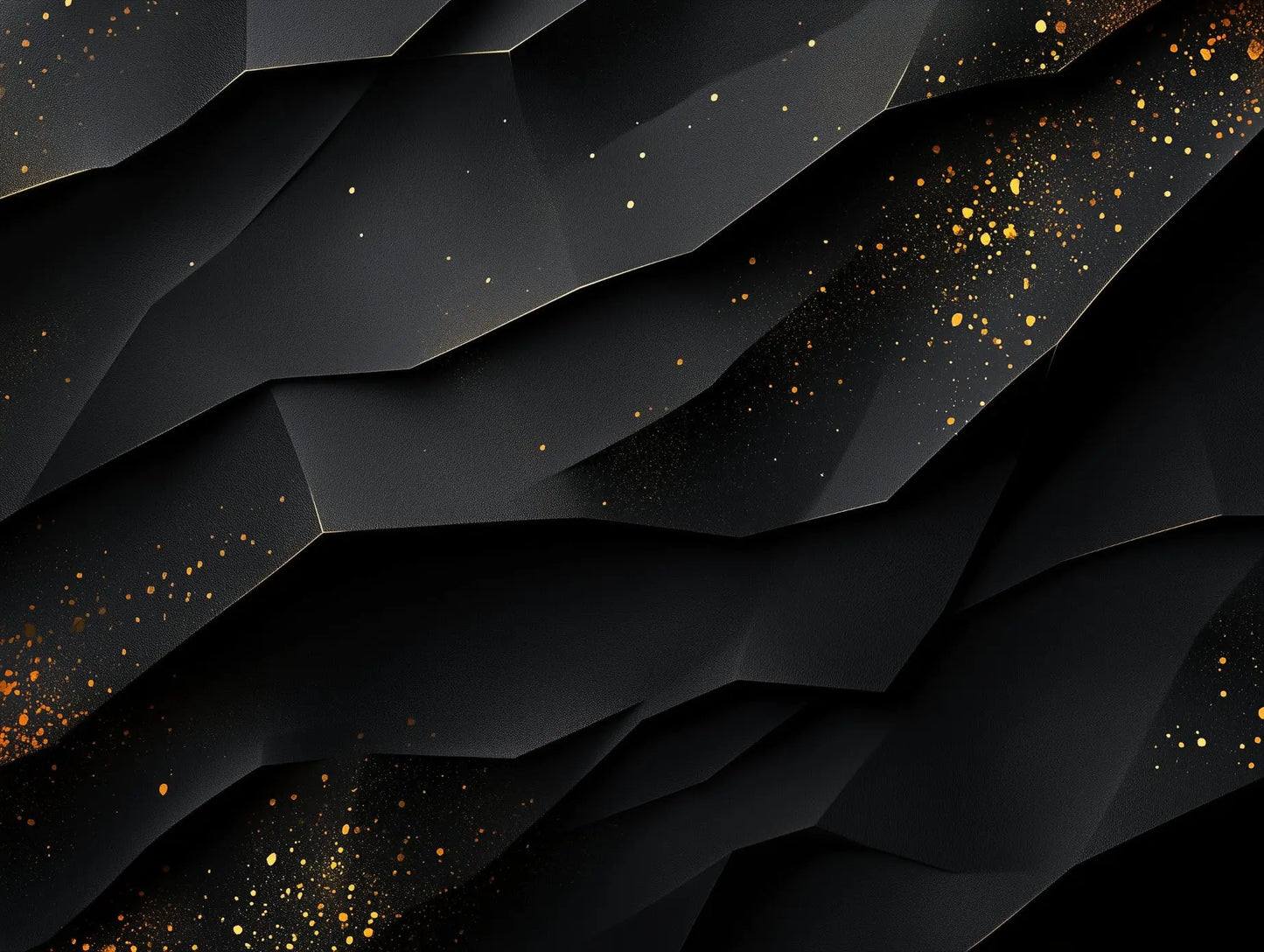 obsidian gold fracture - wallcreatives