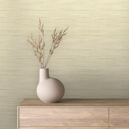 Quiet Morning Linen Weave - WallCreatives