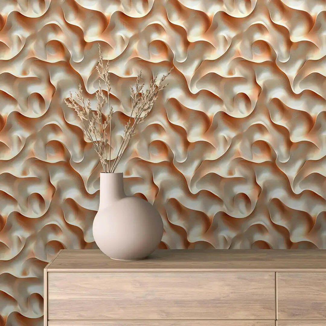 Whispering Dunes Sculpted Walls - WallCreatives