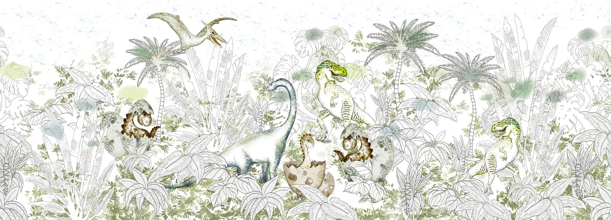 David's Dino In Color Wallpaper Vladila