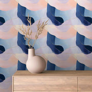 Serene Horizon Abstract Mural - WallCreatives