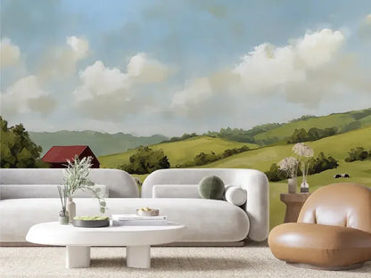 Golden Hills Pastoral - WallCreatives