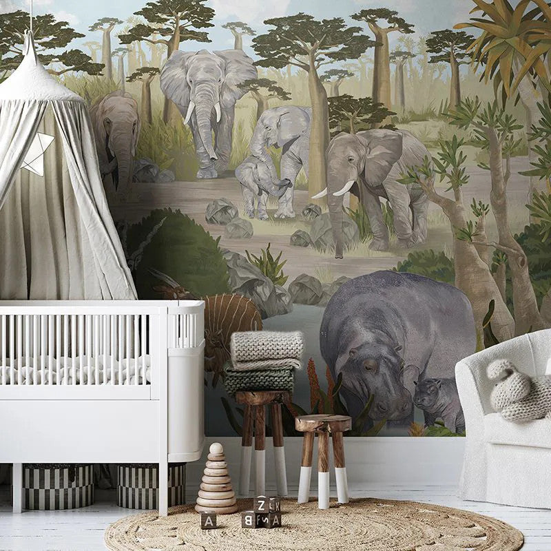 Wonderful Wilds in Color Wallpaper Vladila