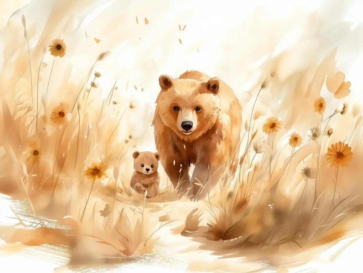 Whispers of the Golden Meadow - WallCreatives