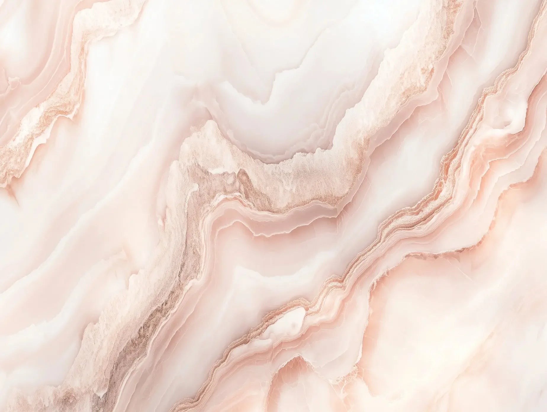 Serene Blush Quartz Flow - WallCreatives