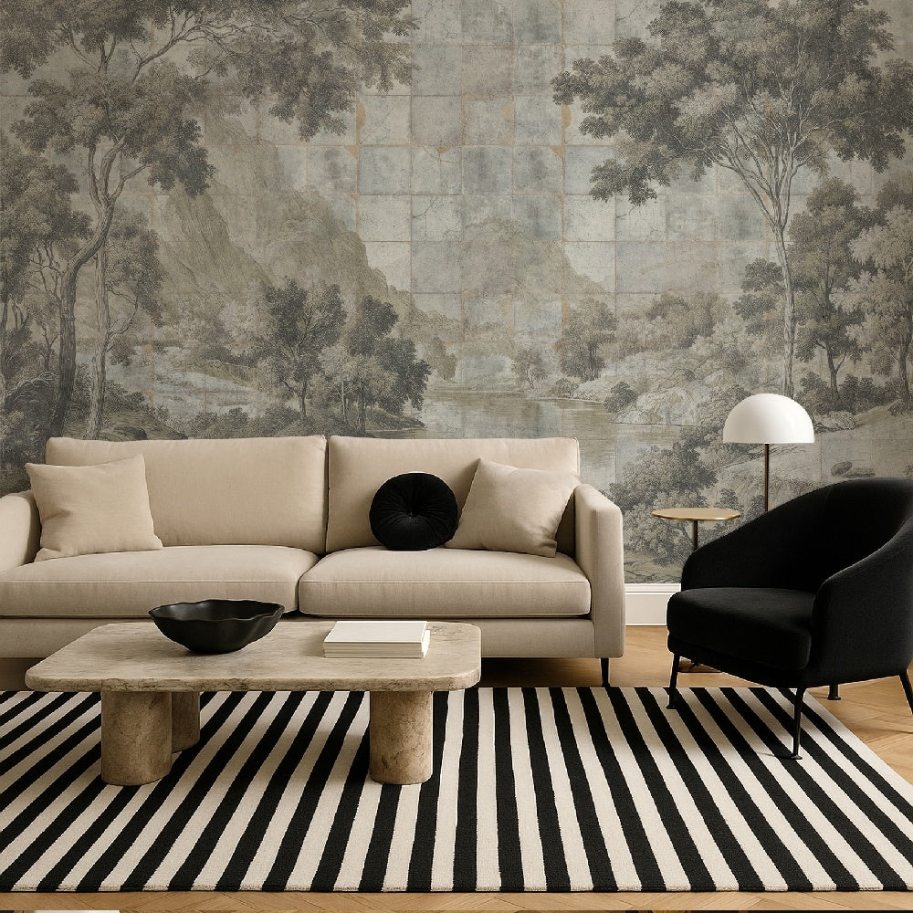 Tapet Silent Valley cream WallCreatives