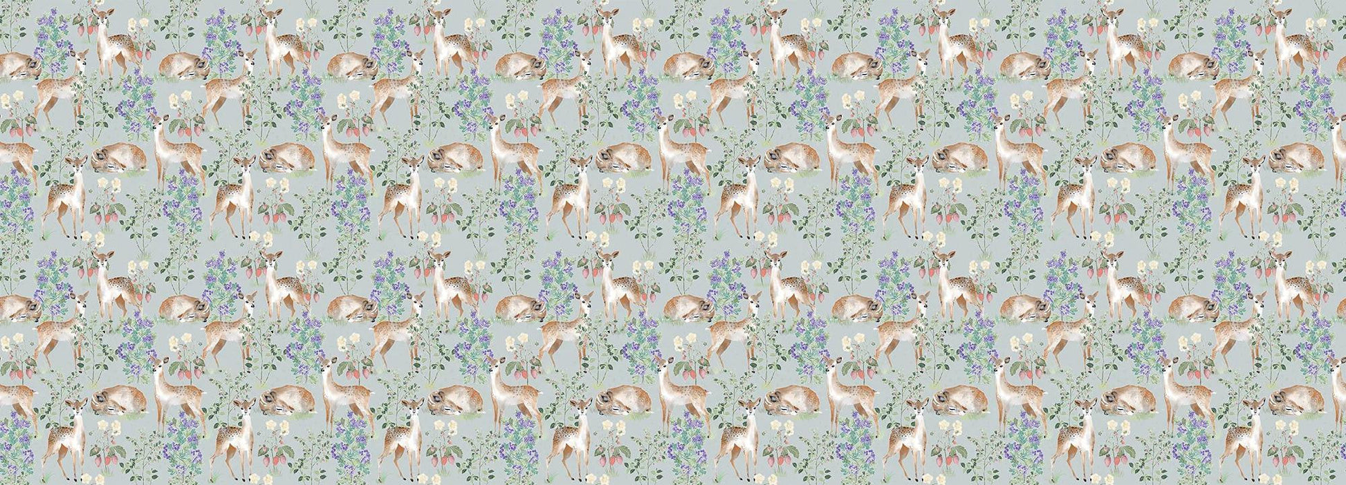 Anca's Fawn In Green Wallpaper Vladila